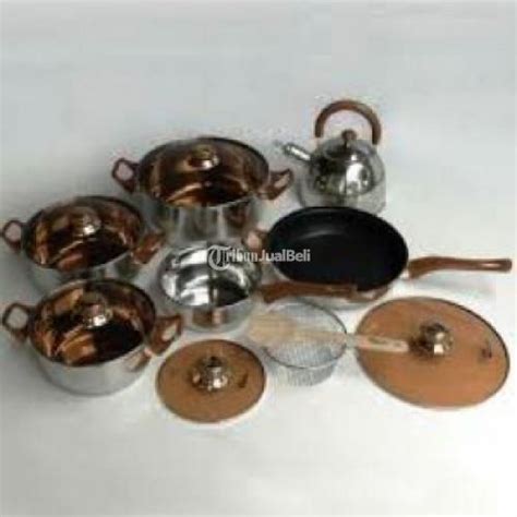 Panci Set Ox Eco Cookware Stainless Steel Oxone Harga Murah Di