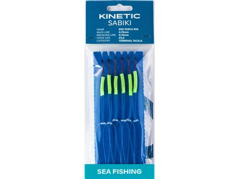 Buy Kinetic Sabiki Red Perch At Kinetic Fishing