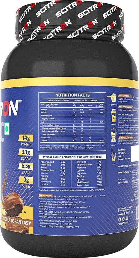 Buy Scitron Nitro Series Basic Whey Kg Chocolate Fantasy Online