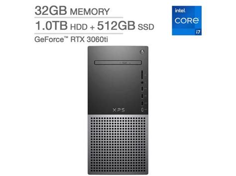 Dell Xps 8950 Desktop 12th Gen Intel Core I7 12700 Geforce Rtx 3060