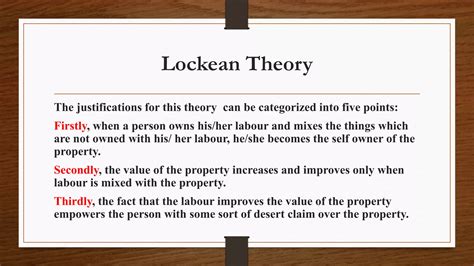 John Locke Philosophy Of Property PPT