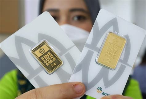 Harga Emas Antam Hari Ini Stagnan Di Level Rp Per Gram