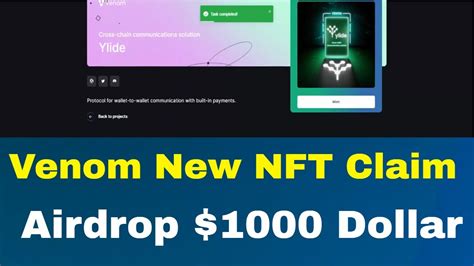 Venom Nft Claim Venomtestnet Supply Confirmed Community Airdrop