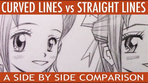 Curved Lines Vs Straight Lines A Side By Side Comparison Youtube