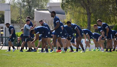 Bédarrides Rugby à XV Perpignan sest entraîné aux Verdeaux