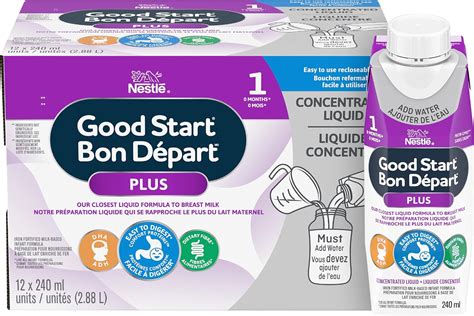 NestlÉ Good Start Plus 1 Baby Formula Concentrated Liquid 12 X 240 Ml