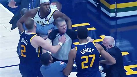 Rudy Gobert Donovan Mitchell Joe Ingles Fined After Altercation With