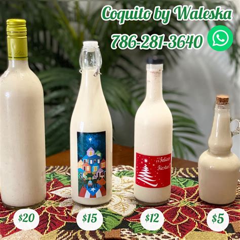 Coquito by Waleska 100% boricua in 2024 | Coquito drink, Coquito, Coquito recipe