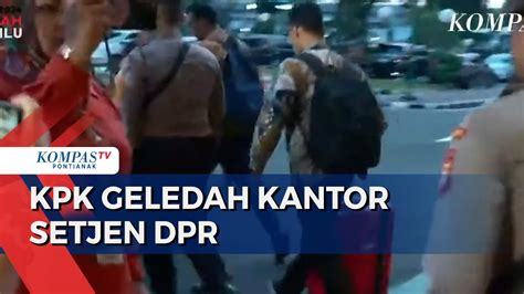 KPK Geledah Kantor Setjen DPR Kasus Dugaan Penyelewengan Dana YouTube