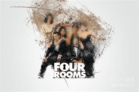 Mo2074 Four Rooms Horizontal Movie Poster Digital Art by Joanie Marvin ...