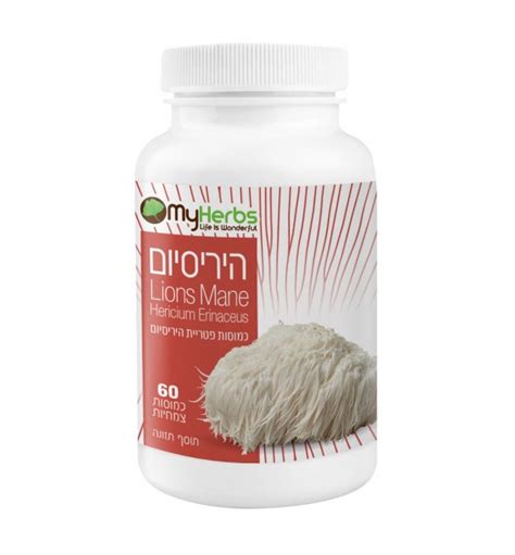 HERICIUM – היריסיום – 60 כמוסות – MyHerbs