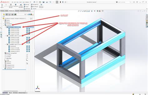 Solidworks Weldment Profiles Weldment Tools Guide Goengineer