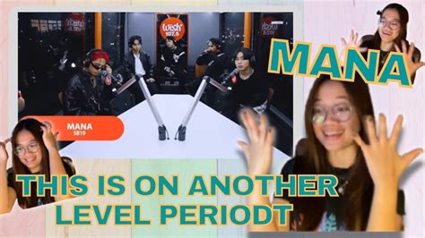 SB19 Performs MANA ON WISH 107 5 BUS REACTION YouTube