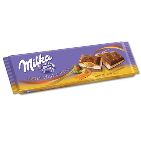 Toffee Whole Nuts Tablet G Milka Xenia