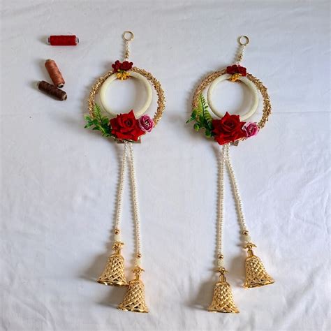 Artificial Wall Hanging Diwali Special Long Pair Indian - Etsy