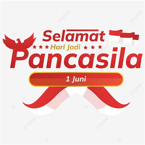 Hari Pancasila Vector Art PNG Hari Lahir Pancasila Indonesian National