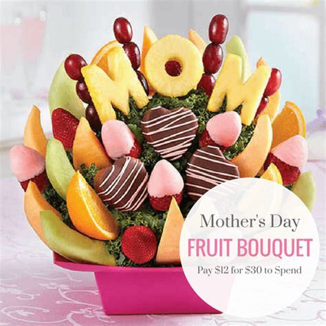 Mother S Day Fruit Bouquet Deal 12 For 30 To Spend