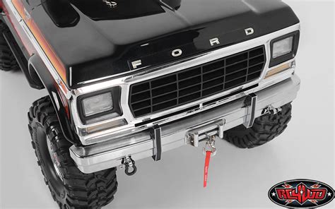 Z S1946 Tough Armor Metal Stock Front Bumper For Trx4 Bronco Z S1946 Rc4wd Rc4zs1946