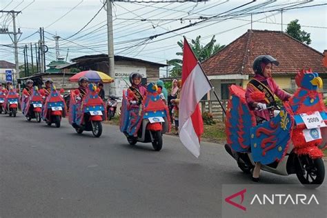 Karnaval Kendaraan Hias Pangkalpinang Hut Ri Ke Antara News Bangka