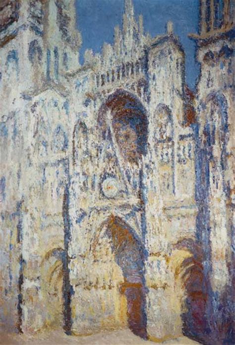 La Cath Drale De Rouen En Plein Soleil Peinture Huile Sur Toile De