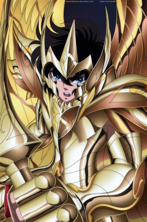 Aioros Sagitario Saint Seiya Caballeros Del Zodiaco Seiya