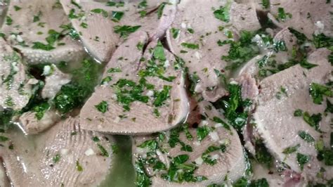 Lengua a la vinagreta una receta navideña fresca y rendidora La