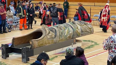 Nuxalk Nation Celebrates Return Of Totem Pole After More Than A Century