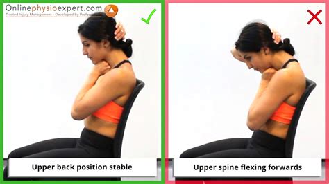 Self Traction Exercise To Relieve Neck Pain YouTube