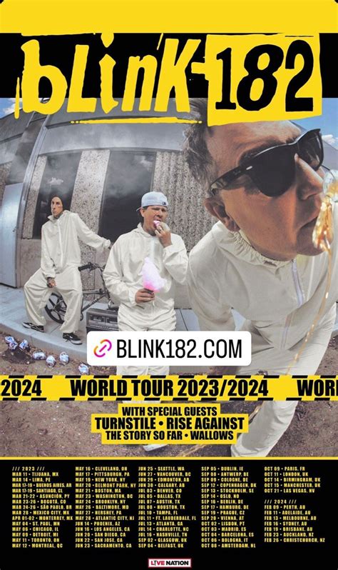 Blink Anuncia Su Regreso Tijuana La Ciudad En La Que Inicia El Tour