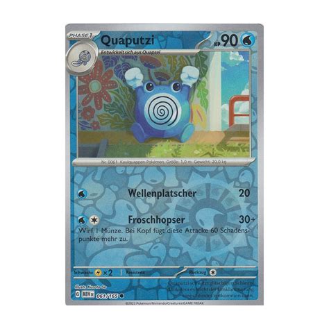 Quaputzi Reverse Holo Mew Pokemon Karte Kaufen