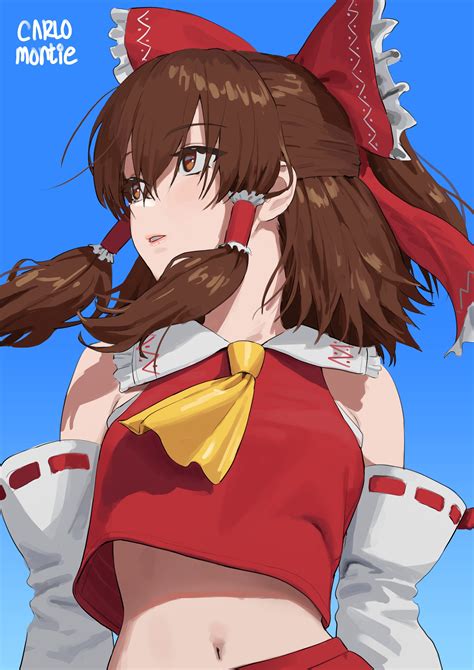 Pi Hakurei Reimu Reimu Hakurei Touhou Project Touhou