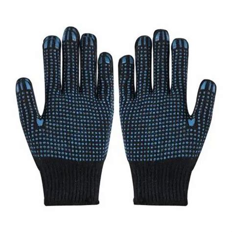 Unisex Pvc Dotted Cotton Glove At Rs Pair S In Mumbai Id