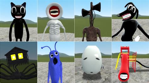 Playing As All Trevor Henderson Creatures In Garrys Mod Youtube