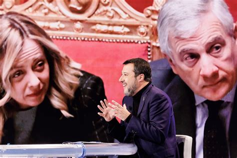 Meloni Tajani E Salvini Divisi Su Regionali E Truzzu Fdi Inizia La