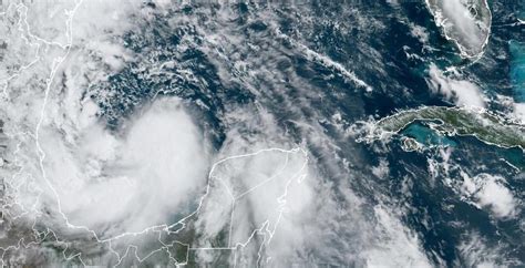 Se forma en el Golfo de México Alberto la primera tormenta tropical