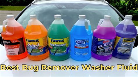 Windshield Wiper Fluid Contents