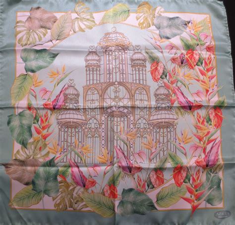 Silk Bandana 47409b Azalea Bellagio Silk Of Como