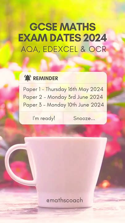 Gcse Exam Dates 2025 Maths Edexcel - Eloise Bamboo