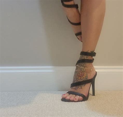 Wrappy Strappy Happy Heels - Fun With Feet