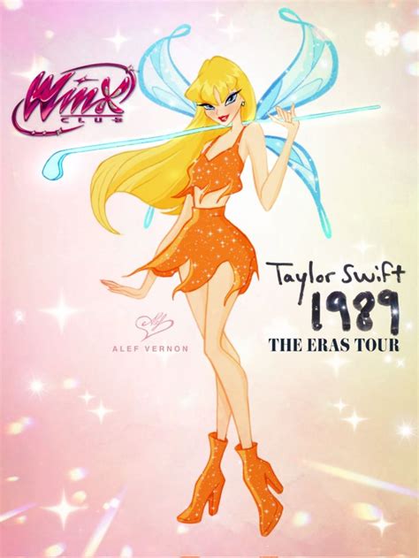 Taylor Swift As A Stella From The Winx 🧡 By Alef Vernon Estilo Taylor