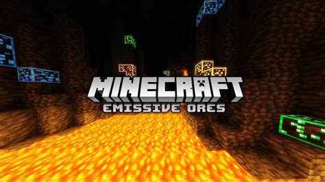 Emissive Ore Borders 1 18 16x16 Minecraft Texture Pack