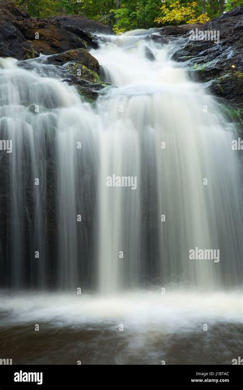 Upper Falls Amnicon Falls State Park Wisconsin Stock Photo Alamy