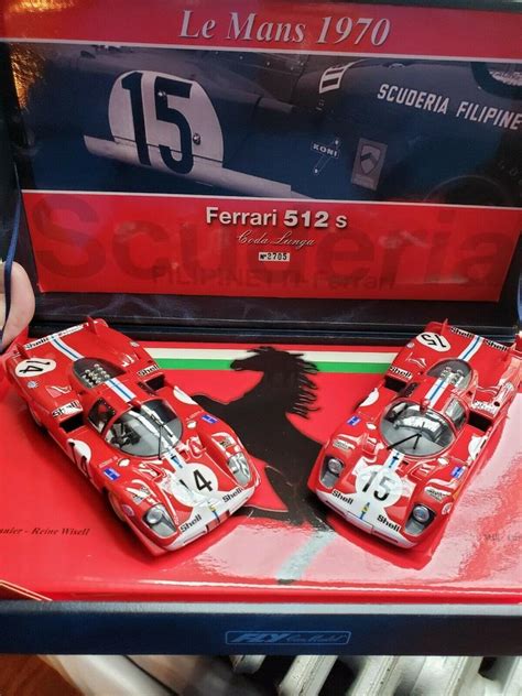 Ferrari S Coda Lunga Scuderia Filipinetti Le Mans Fly Slot