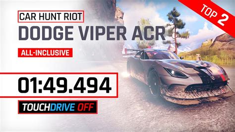 Asphalt Manual Car Hunt Riot Dodge Viper Acr Top