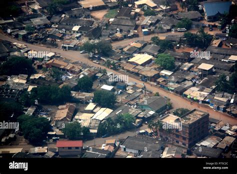 Aerial View Of Accra Ghana Stock Photo Alamy