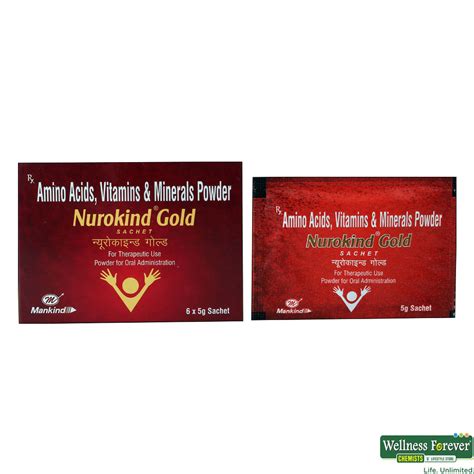 Buy Nurokind Gold Sach Gm Online At Best Prices Wellness Forever