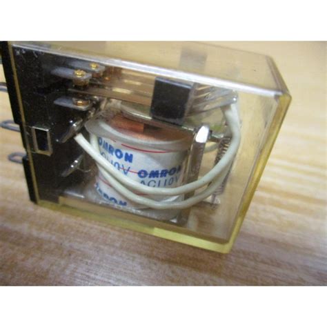 Omron My4 Relay 110vac New No Box Mara Industrial