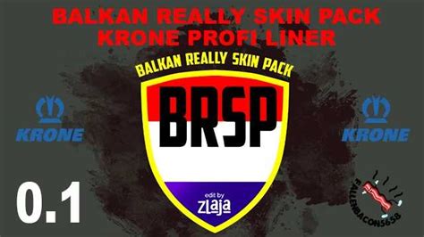 Pack De Skins Brsp Balkan Really Pour Krone Profi Liner Par Zlaja V