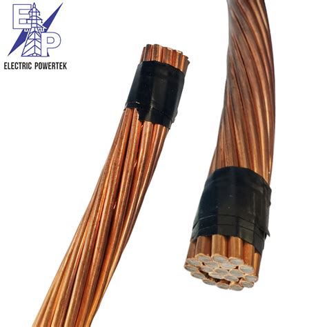 Copperweld Ccs Clad Steel Wire Copper Bare Copper Earth Ground Wire