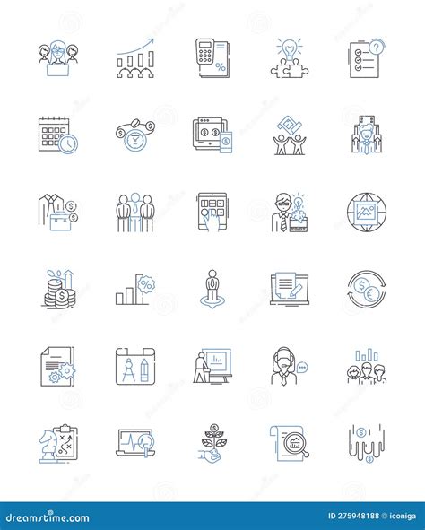 Cultural Diversity Line Icons Collection Integration Multiculturalism